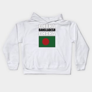 Flag of Bangladesh Kids Hoodie